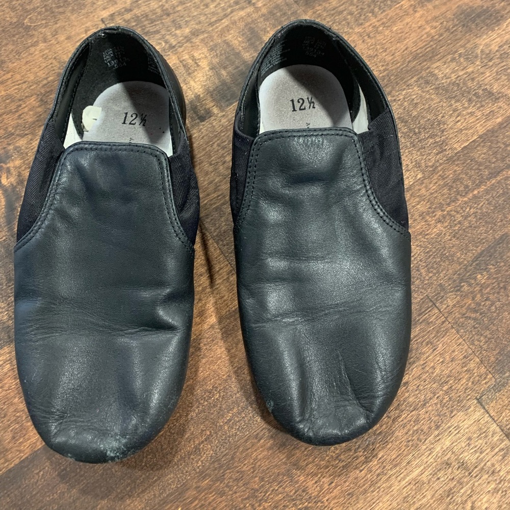 Girls Black Jazz Shoes